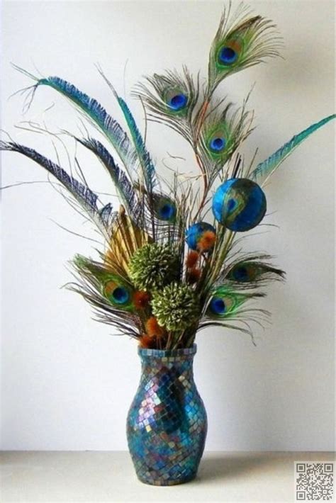 bag of fake peacock feathers|life size peacock decorations.